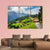 Summer View Of Wengen Village Canvas Wall Art-3 Horizontal-Gallery Wrap-37" x 24"-Tiaracle