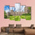 Summer View Of Windsor Castle Canvas Wall Art-1 Piece-Gallery Wrap-48" x 32"-Tiaracle