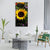 Sun Flower In Spring Vertical Canvas Wall Art-1 Vertical-Gallery Wrap-12" x 24"-Tiaracle