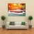 Sun Shines At Tadklangsi Waterfall Canvas Wall Art-5 Horizontal-Gallery Wrap-22" x 12"-Tiaracle