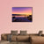 Sunrise Above A Lake Canvas Wall Art-5 Star-Gallery Wrap-62" x 32"-Tiaracle