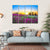 Sunrise And Flowers Scenery Canvas Wall Art-4 Horizontal-Gallery Wrap-34" x 24"-Tiaracle