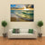 Sunrise at Atlantic Ocean Coast near Florida USA Canvas Wall Art-4 Horizontal-Gallery Wrap-34" x 24"-Tiaracle