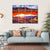 Sunrise At Iconic Mesa Arch Canvas Wall Art-4 Horizontal-Gallery Wrap-34" x 24"-Tiaracle