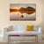 Sunrise At Vermilion Lakes Canvas Wall Art-3 Horizontal-Gallery Wrap-37" x 24"-Tiaracle