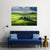 Sunrise In The Valley Of San Quirico D Orcia Canvas Wall Art-4 Horizontal-Gallery Wrap-34" x 24"-Tiaracle