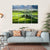 Sunrise In The Valley Of San Quirico D Orcia Canvas Wall Art-4 Horizontal-Gallery Wrap-34" x 24"-Tiaracle