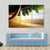 Sunrise On Caribbean Beach Canvas Wall Art-3 Horizontal-Gallery Wrap-37" x 24"-Tiaracle