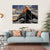 Sunrise On The Matterhorn Canvas Wall Art-4 Horizontal-Gallery Wrap-34" x 24"-Tiaracle