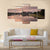 Sunrise Over City View From River Canvas Wall Art-5 Star-Gallery Wrap-62" x 32"-Tiaracle