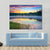 Sunrise Over Forest Lake Canvas Wall Art-5 Horizontal-Gallery Wrap-22" x 12"-Tiaracle