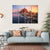 Sunrise Over Hamnoy In Lofoten Islands Norway Canvas Wall Art-4 Horizontal-Gallery Wrap-34" x 24"-Tiaracle
