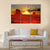 Sunrise Over Iconic Monument Valley Canvas Wall Art-5 Pop-Gallery Wrap-47" x 32"-Tiaracle