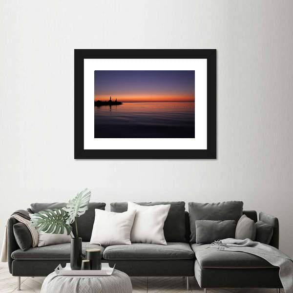 Sunrise Over The Red Sea Canvas Wall Art-3 Horizontal-Gallery Wrap-25" x 16"-Tiaracle