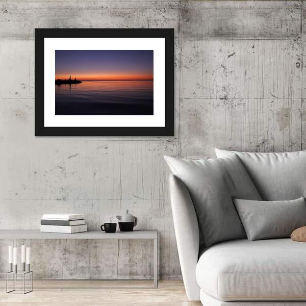 Sunrise Over The Red Sea Canvas Wall Art-3 Horizontal-Gallery Wrap-25" x 16"-Tiaracle