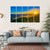 Sunrise Over Valley In Central Sicily Canvas Wall Art-5 Horizontal-Gallery Wrap-22" x 12"-Tiaracle