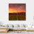 Sunrise Over Vineyards Of Napa Valley Canvas Wall Art-4 Square-Gallery Wrap-17" x 17"-Tiaracle