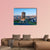 Sunrise View Across The City Of Edinburgh From Calton Hill Canvas Wall Art-1 Piece-Gallery Wrap-48" x 32"-Tiaracle