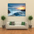 Sunset And Waves At Booby's Bay Canvas Wall Art-5 Horizontal-Gallery Wrap-22" x 12"-Tiaracle