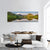 Sunset At Calm Lake In England Panoramic Canvas Wall Art-1 Piece-36" x 12"-Tiaracle