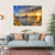 Sunset At Ibiza Island In Spain Canvas Wall Art-4 Horizontal-Gallery Wrap-34" x 24"-Tiaracle