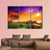 Sunset At Lake Balaton Canvas Wall Art-3 Horizontal-Gallery Wrap-37" x 24"-Tiaracle