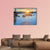 Sunset At lake Tahoe Canvas Wall Art-4 Horizontal-Gallery Wrap-34" x 24"-Tiaracle