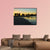 Sunset At The Lakes Of Messologgi Greece Canvas Wall Art-5 Horizontal-Gallery Wrap-22" x 12"-Tiaracle