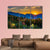 Sunset From Kancamagus Pass Mountain Canvas Wall Art-3 Horizontal-Gallery Wrap-37" x 24"-Tiaracle