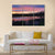 Sunset In Swamps Of Everglades Canvas Wall Art-3 Horizontal-Gallery Wrap-37" x 24"-Tiaracle