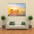 Sunset Leading To The Sea Coast Skyline Canvas Wall Art-1 Piece-Gallery Wrap-36" x 24"-Tiaracle