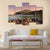 Sunset On Coast Of Ischia Island Canvas Wall Art-3 Horizontal-Gallery Wrap-37" x 24"-Tiaracle