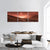 Sunset On Mars Panoramic Canvas Wall Art-1 Piece-36" x 12"-Tiaracle