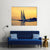 Sunset On Nile River Canvas Wall Art-1 Piece-Gallery Wrap-48" x 32"-Tiaracle
