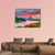 Sunset Over Grand Tetons Canvas Wall Art-4 Horizontal-Gallery Wrap-34" x 24"-Tiaracle