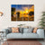 Sunset Over Ko Hong Island Canvas Wall Art-4 Horizontal-Gallery Wrap-34" x 24"-Tiaracle