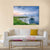 Sunset Over Old Harry Rocks Canvas Wall Art-1 Piece-Gallery Wrap-48" x 32"-Tiaracle