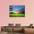 Sunset Over The Golf Course Canvas Wall Art-5 Horizontal-Gallery Wrap-22" x 12"-Tiaracle