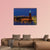 Sunset View Across Lake Malaren Canvas Wall Art-1 Piece-Gallery Wrap-48" x 32"-Tiaracle