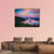 Sunset View Of A Lake Tahoe Canvas Wall Art-5 Horizontal-Gallery Wrap-22" x 12"-Tiaracle