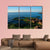 Sunset View To Manara Bay Canvas Wall Art-3 Horizontal-Gallery Wrap-37" x 24"-Tiaracle