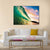 Sunset Wave Canvas Wall Art-4 Pop-Gallery Wrap-50" x 32"-Tiaracle
