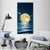 Super Moon Over Water Vertical Canvas Wall Art-3 Vertical-Gallery Wrap-12" x 25"-Tiaracle