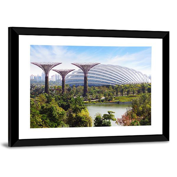Super Tree Grove Garden Canvas Wall Art-5 Horizontal-Gallery Wrap-22" x 12"-Tiaracle