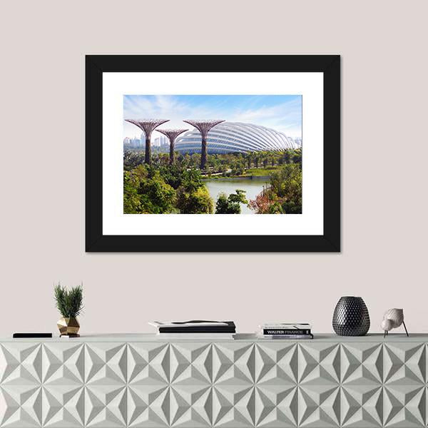 Super Tree Grove Garden Canvas Wall Art-3 Horizontal-Gallery Wrap-25" x 16"-Tiaracle