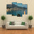 Sutomore Night View From The Mountain Canvas Wall Art-3 Horizontal-Gallery Wrap-25" x 16"-Tiaracle