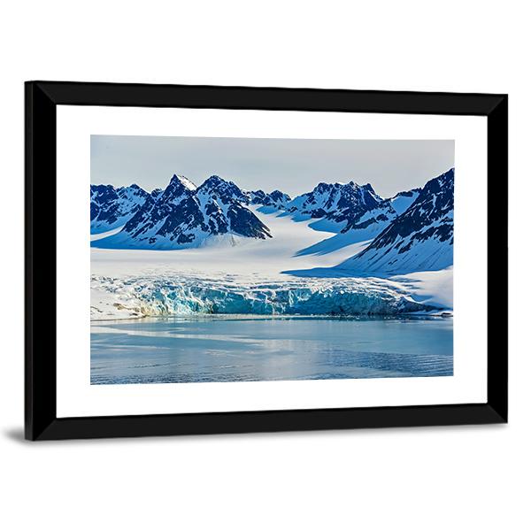 Svalbarden Islands Fjords Canvas Wall Art-3 Horizontal-Gallery Wrap-25" x 16"-Tiaracle