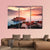 Sveti Stefan Island At Sunrise Canvas Wall Art-3 Horizontal-Gallery Wrap-25" x 16"-Tiaracle