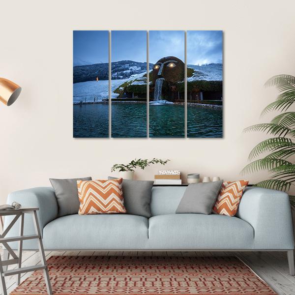 Swarovski Crystal Worlds Museum In Austria Canvas Wall Art-4 Horizontal-Gallery Wrap-34" x 24"-Tiaracle