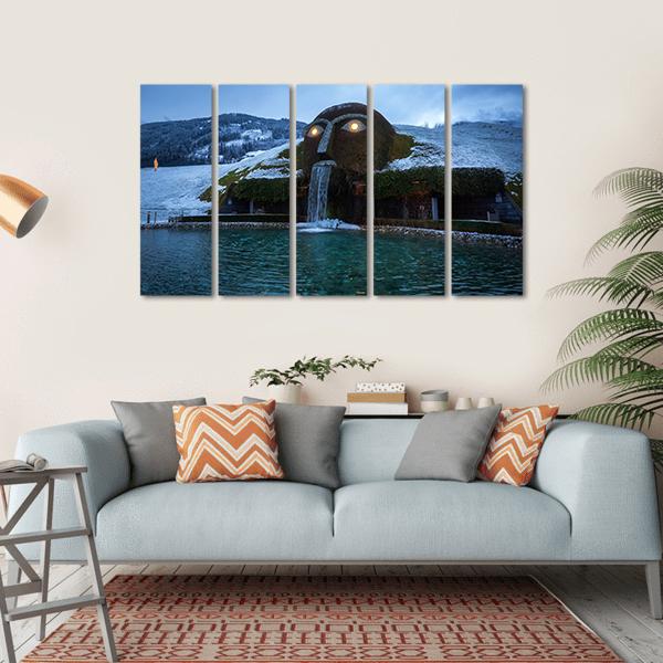 Swarovski Crystal Worlds Museum In Austria Canvas Wall Art-5 Horizontal-Gallery Wrap-22" x 12"-Tiaracle